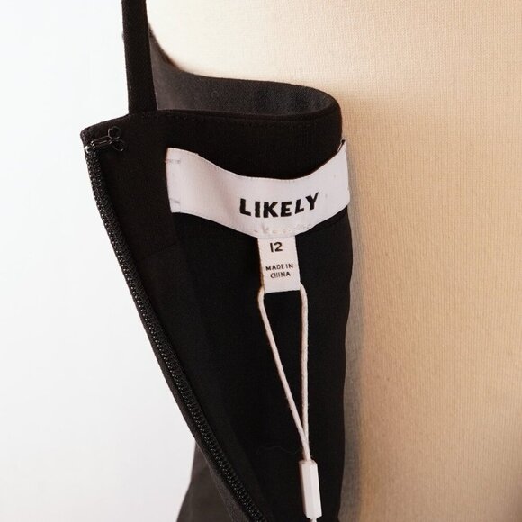 Likely Brooklyn Pencil Dress Black - Size 12 - NWT - Picture 6 of 8